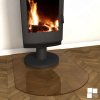 Krbové podložky skleněné - hnědé sklo - Węgier Glass 